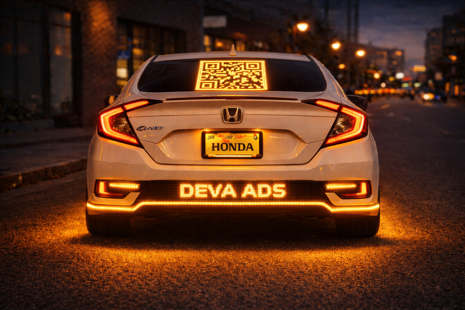 Deva Ads LED vehicle second angle